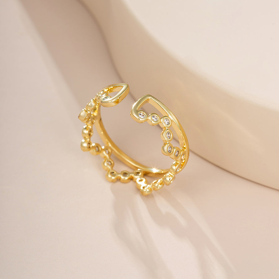 Crown Gold Ring