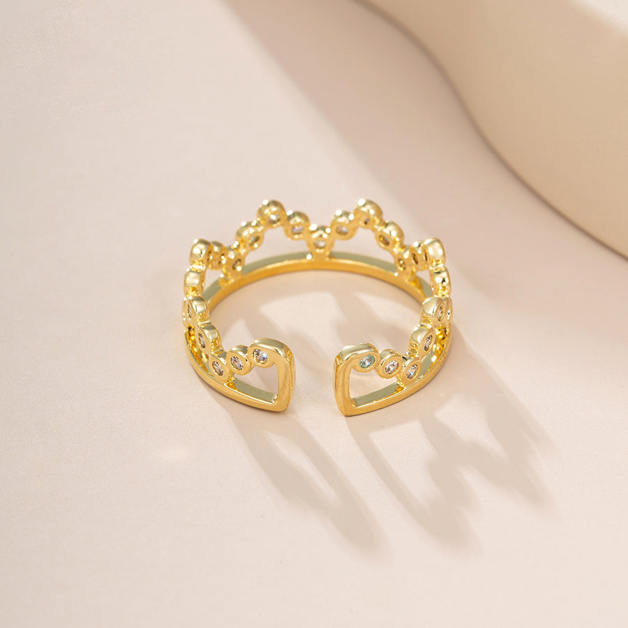 Crown Gold Ring