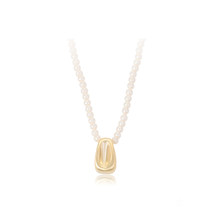 Trance Love Gold Necklace