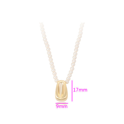 Trance Love Gold Necklace