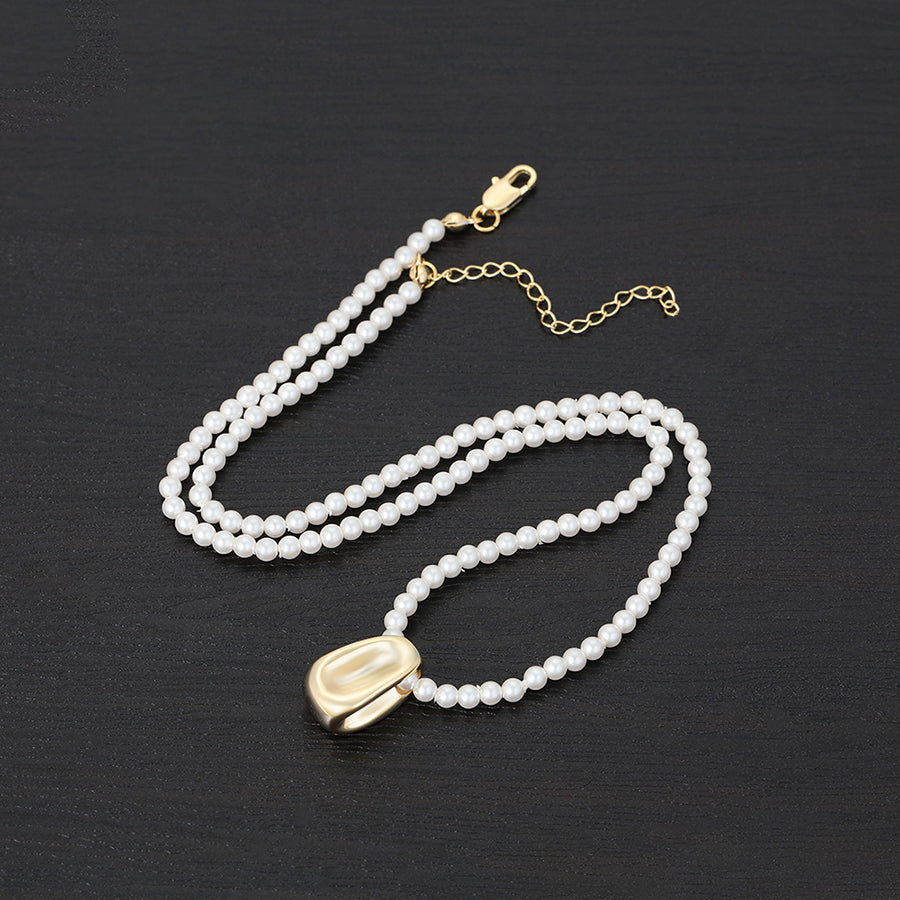 Trance Love Gold Necklace