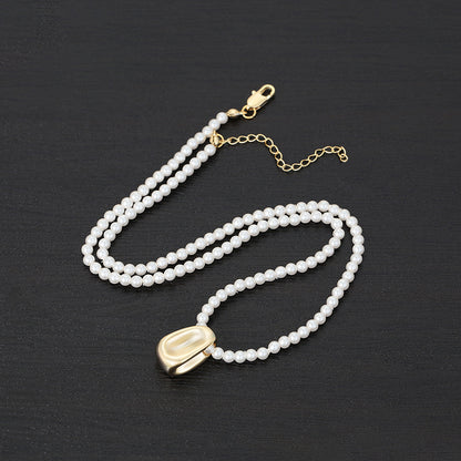 Trance Love Gold Necklace