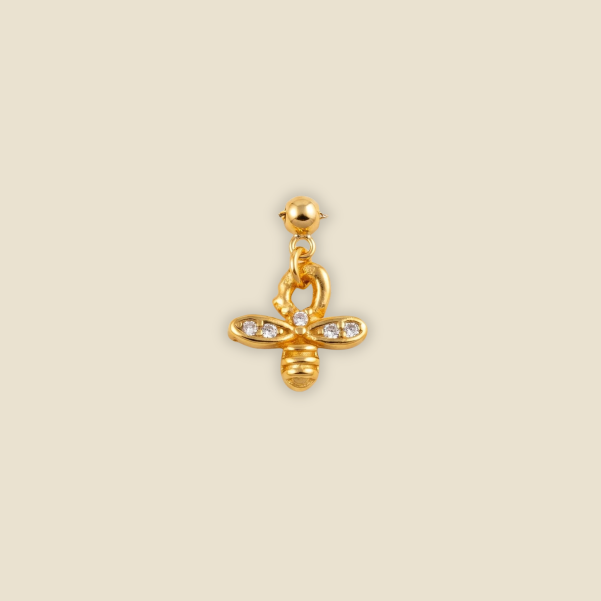 Charm S925 Abeja Cristal