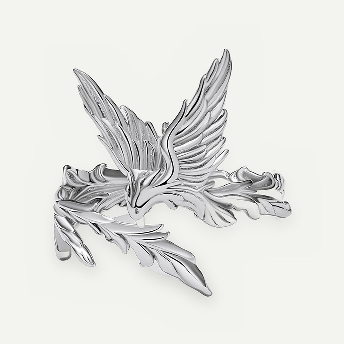 Anillo Plata S925 Fénix Plateado – detalle