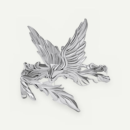 Anillo Plata S925 Fénix Plateado – detalle