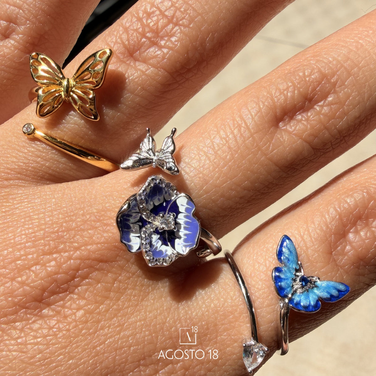 Anillos Plata S925 Agosto 18 – así se ve puesto