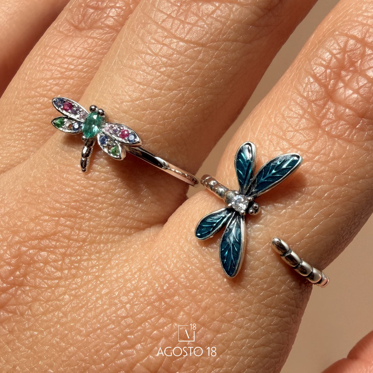 Anillos Plata S925 Agosto 18 – así se ve puesto