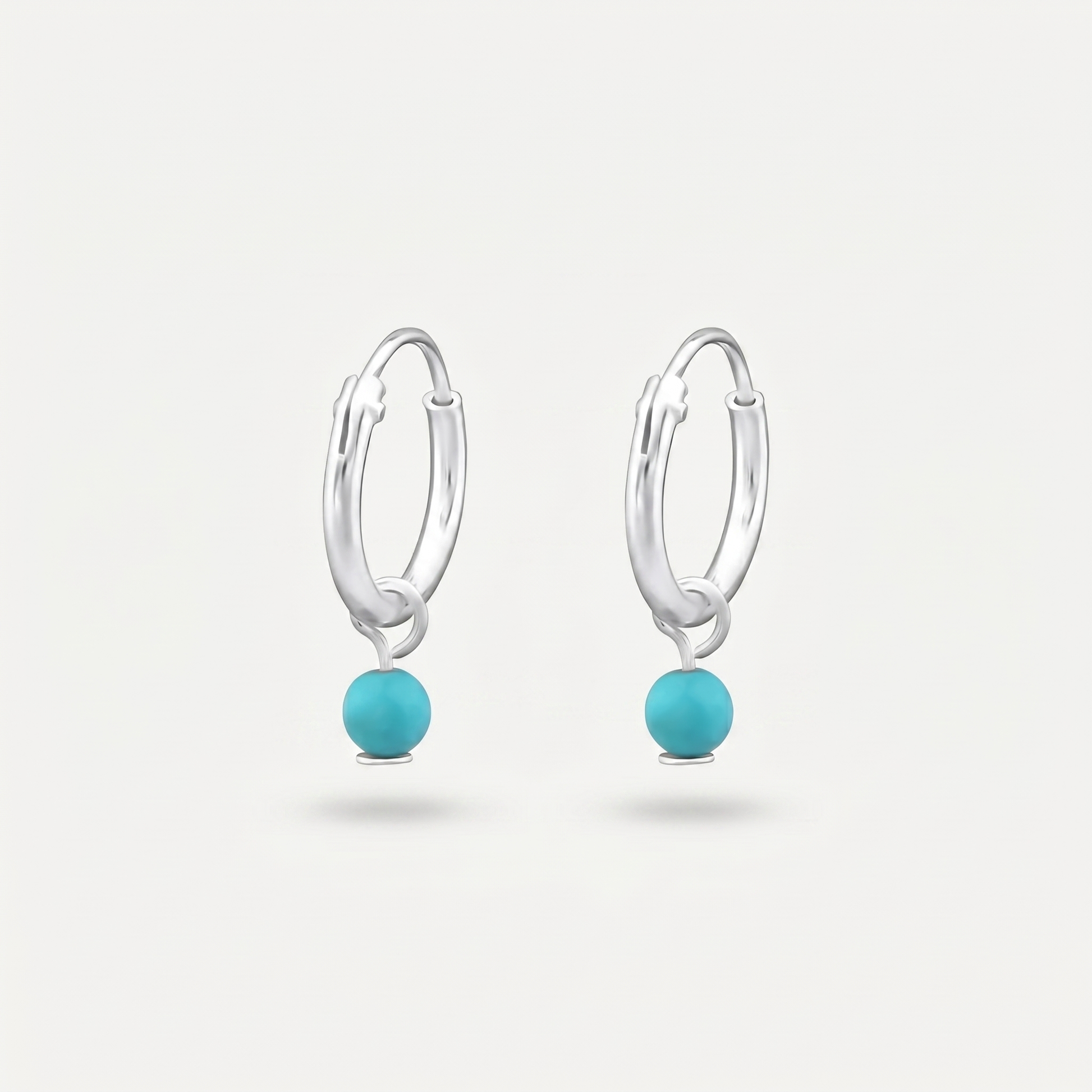 Aretes Turquesa Plata S925