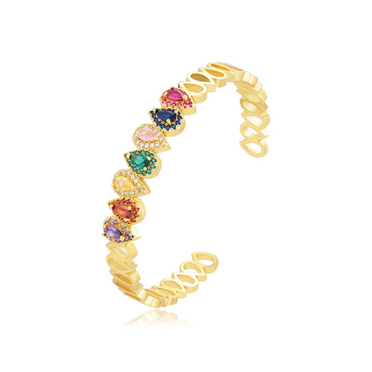 Orientalism Gold Bangle