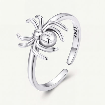 Anillo Plata S925 Arañita