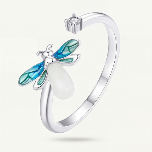Anillo Plata S925 Luciérnaga