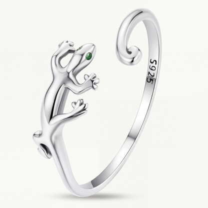 Anillo Plata S925 Lagartija