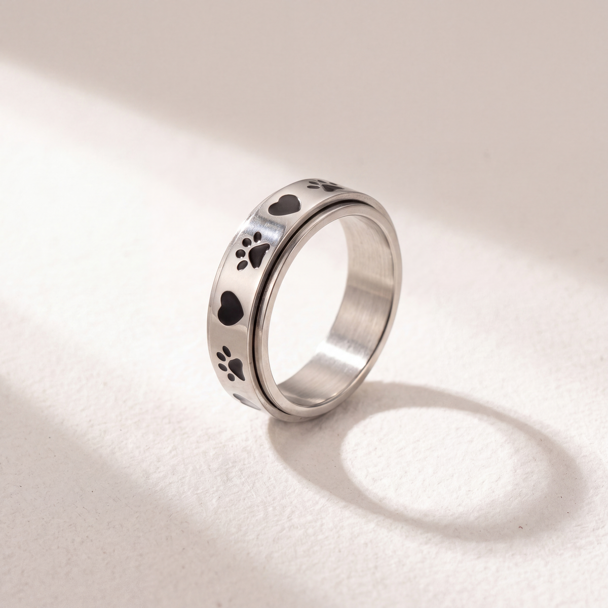 Anillo Deslizante Patitas de Perro