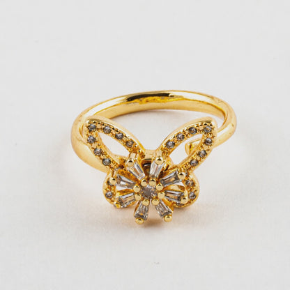 Anillo Anti-Estrés Orejitas Dorado