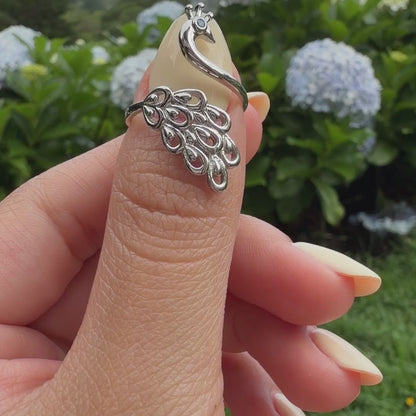 Anillo Plata S925 Pavorreal