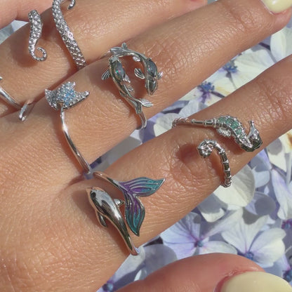 Anillo Plata S925 Tentáculos Pulpo