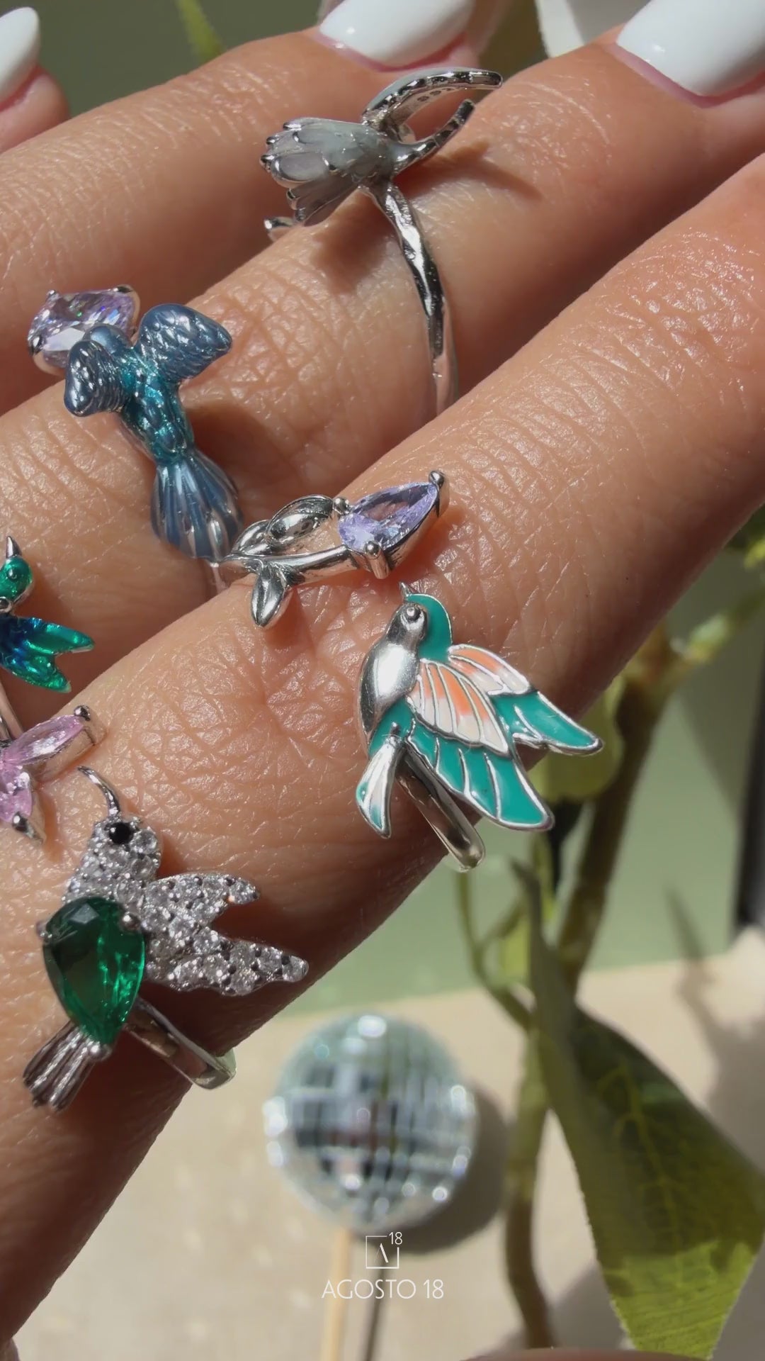 Anillos Plata S925 Agosto 18 – en video