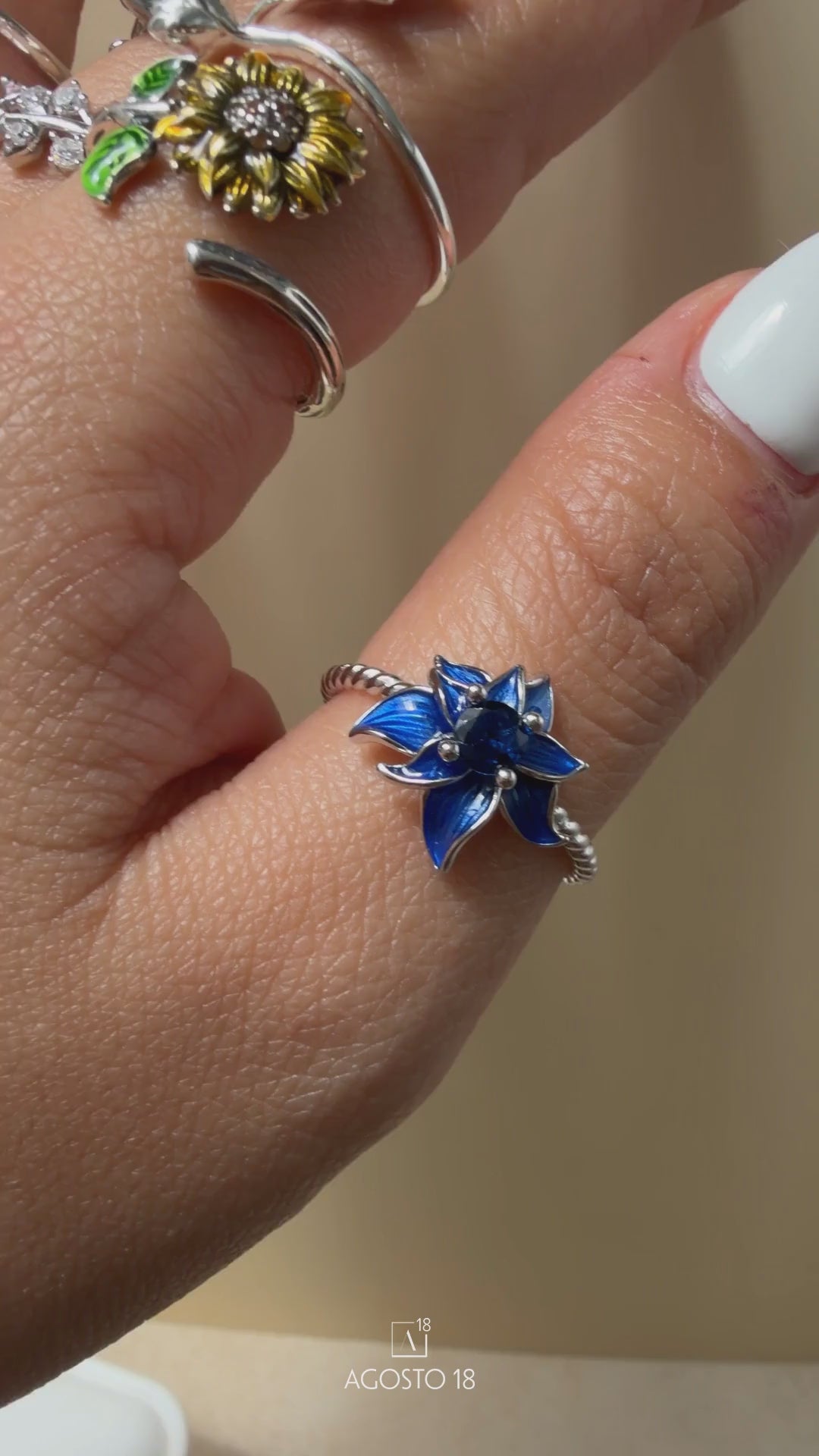 Anillos Plata S925 Agosto 18 – en video