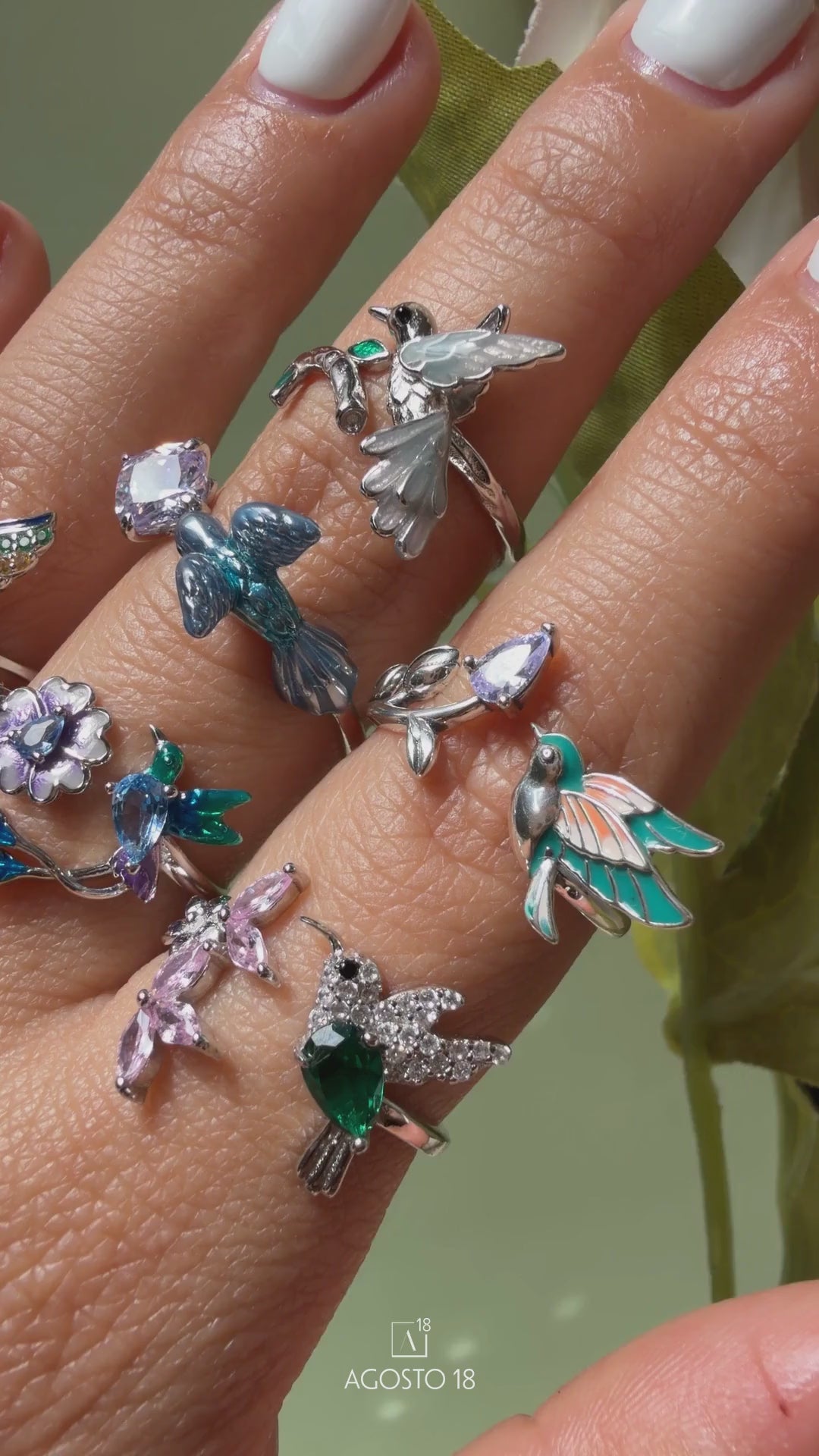 Anillos Plata S925 Agosto 18 – en video