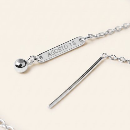 Pulsera S925 Agosto 18 (Base para Charms)