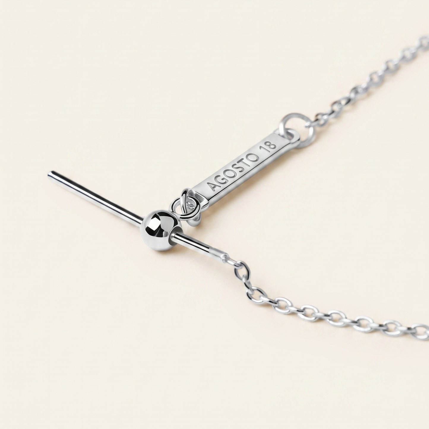 Pulsera S925 Agosto 18 (Base para Charms)